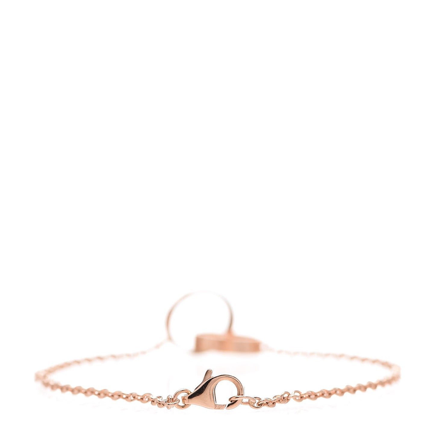 18K Pink Gold Interlocking LOVE Bracelet