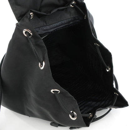 Prada Nylon Vela Medium Backpack Black 5 of 9