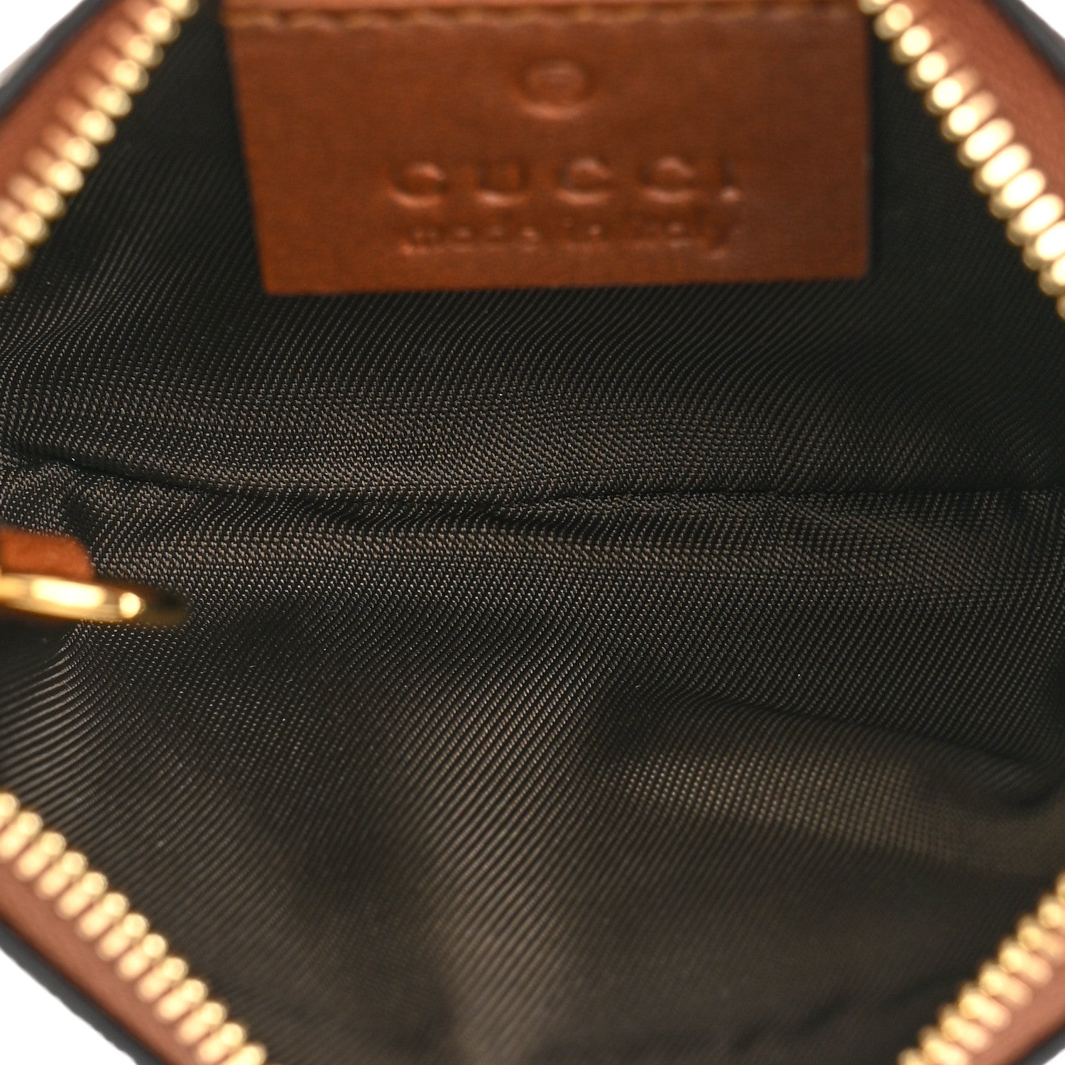 Gucci GG Supreme Monogram Key Case Brown 5 of 10