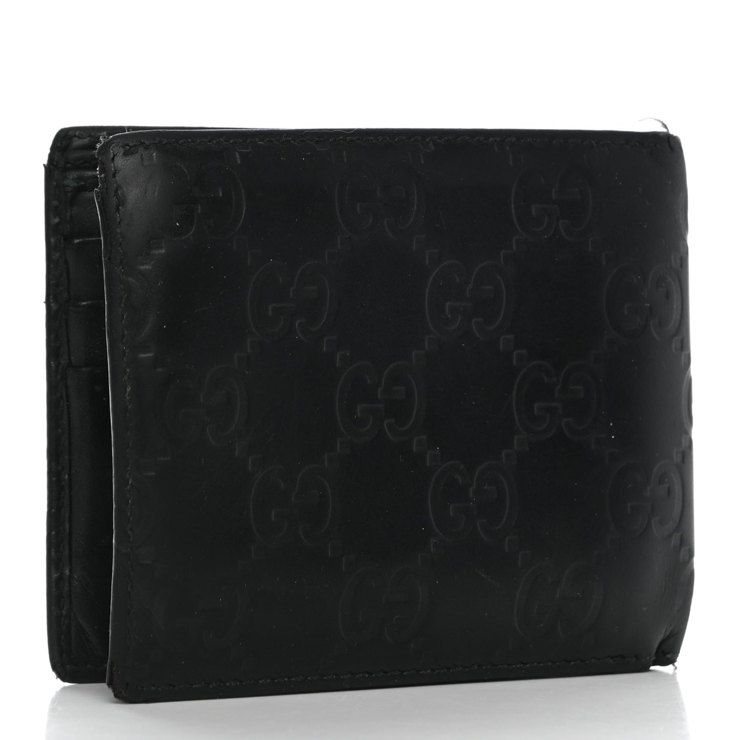 Guccissima Bi-Fold Wallet Black