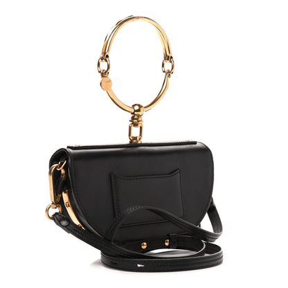 Chloe Calfskin Small Nile Bracelet Minaudiere Bag Black 2 of 6