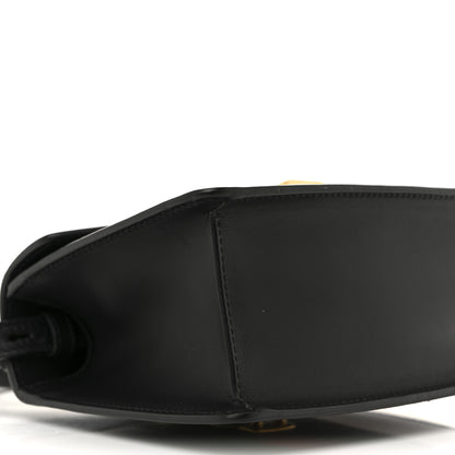 Gucci Calfskin Mini Sylvie Top Handle Bag Black 9 of 11