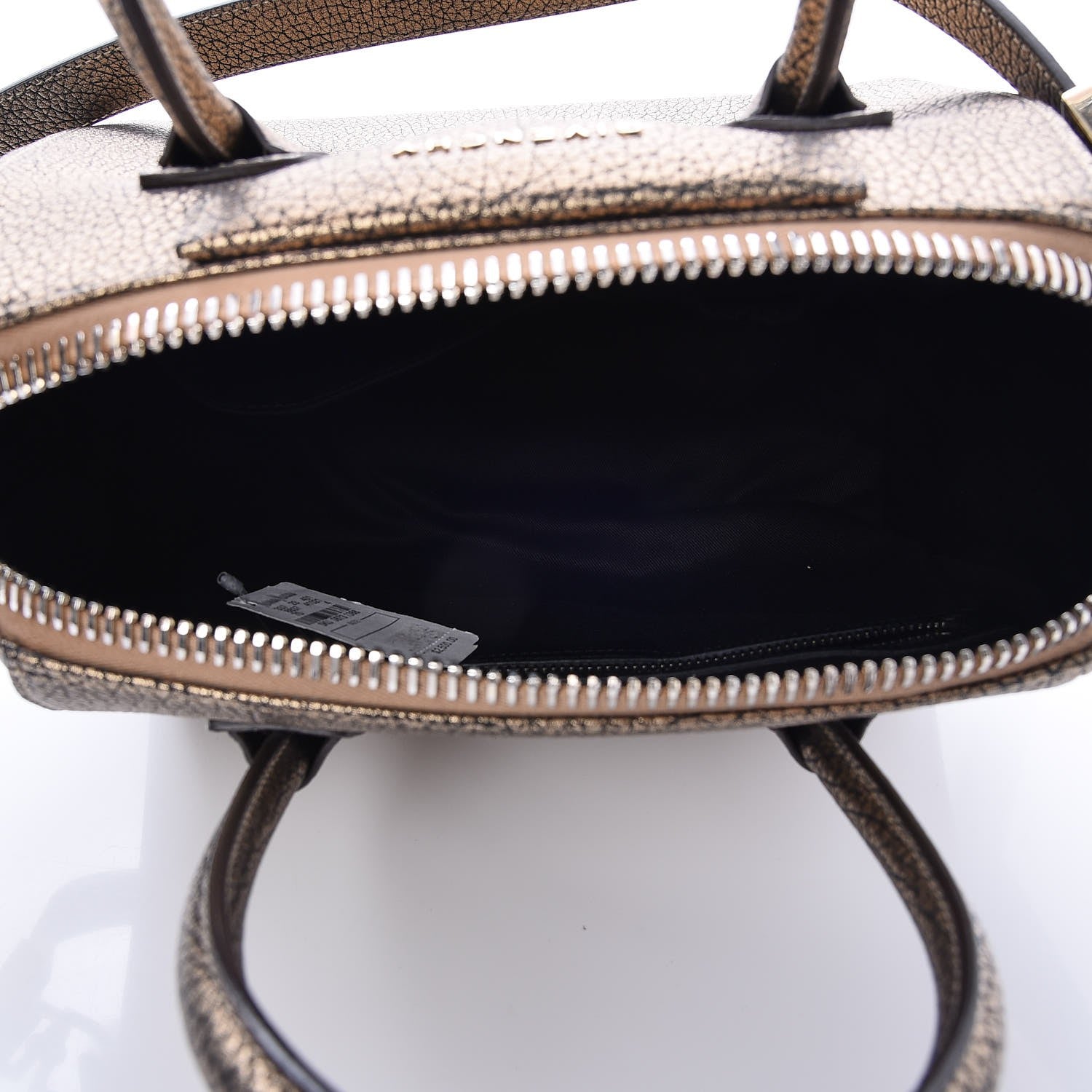 Givenchy Crackled Metallic Sugar Goatskin Small Antigona Light Gold 9 of 11