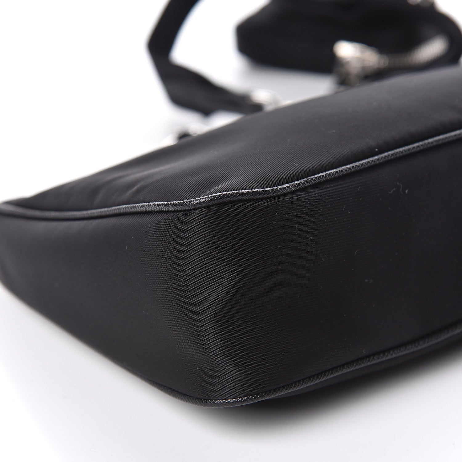 Prada Nylon Re-Edition 2005 Shoulder Bag Black 10 of 11