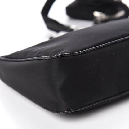 Prada Nylon Re-Edition 2005 Shoulder Bag Black 10 of 11