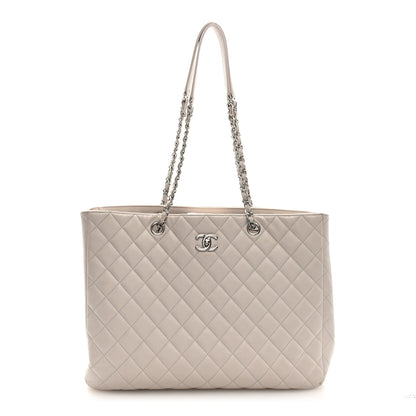 Chanel Caviar Quilted Large CC Shopping Tote Ivory 1 of 12