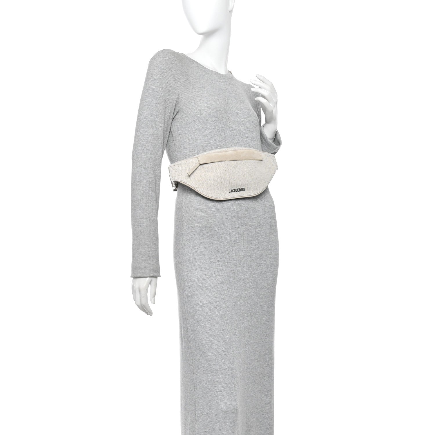 Jacquemus Linen La Banane Meunier Light Beige 2 of 9