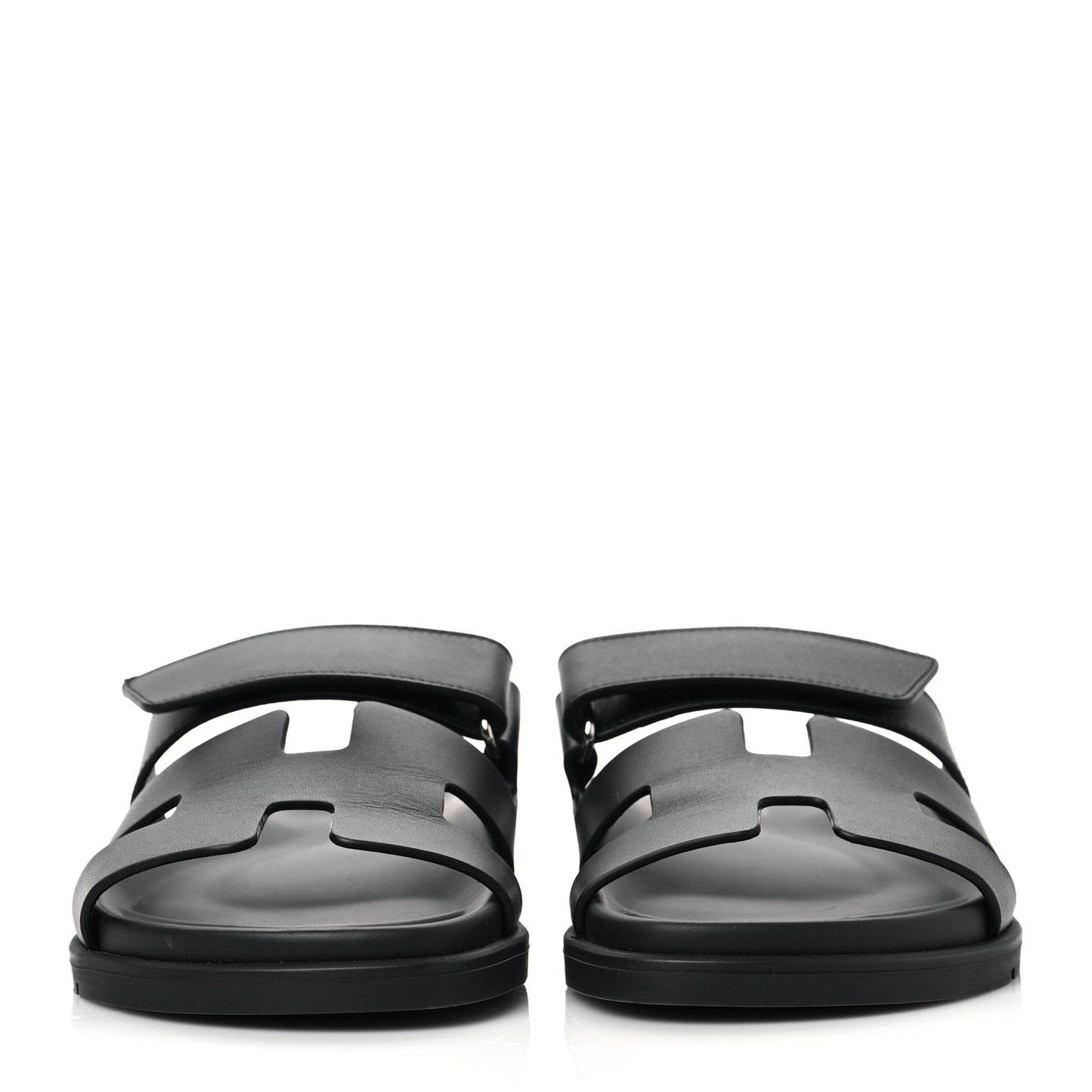 Calfskin Womens Chypre Sandals 37 Black