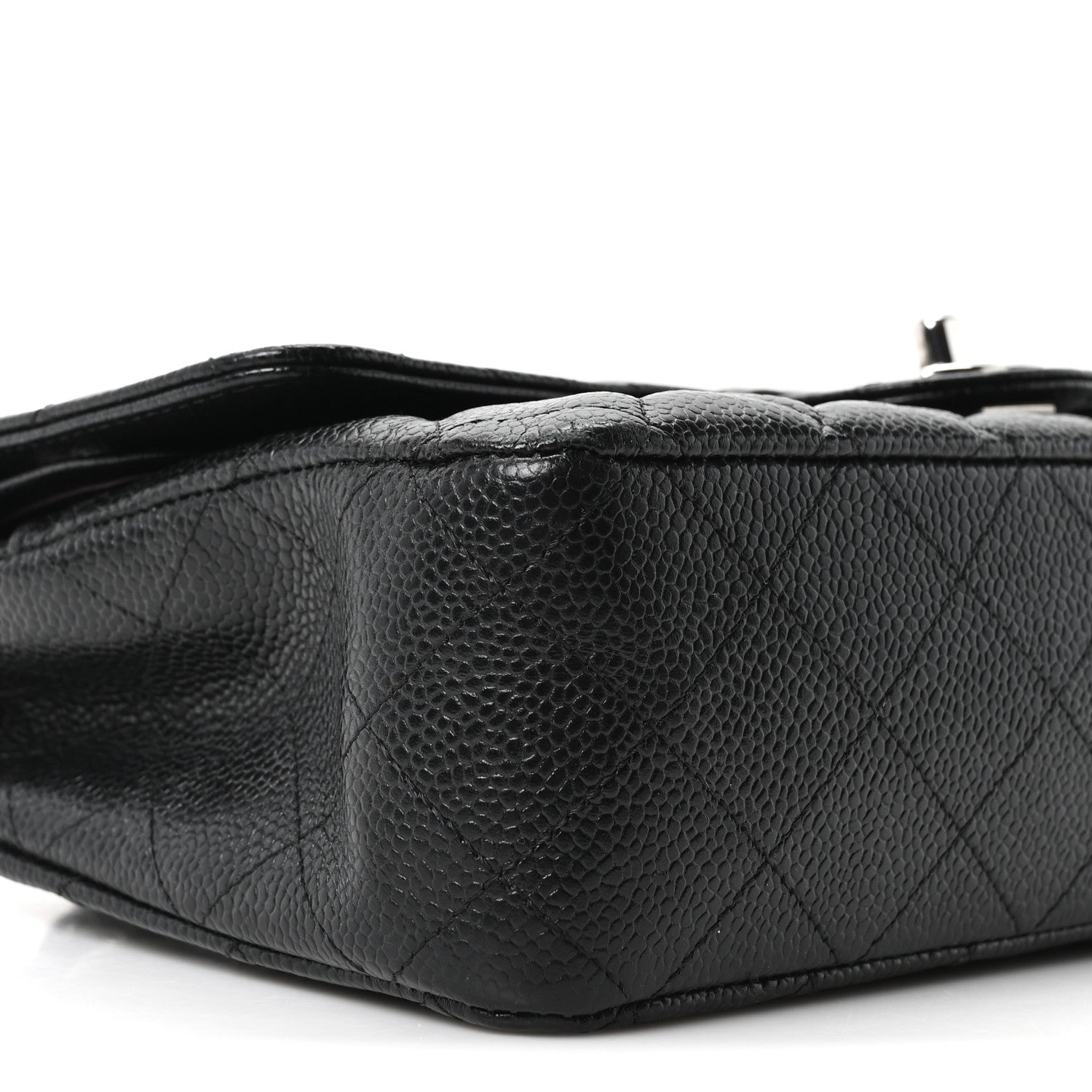 Chanel Caviar Quilted Medium Double Flap Black 9 of 11