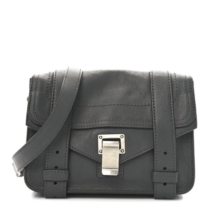 Proenza Schouler Lambskin PS1 Mini Crossbody Heather Grey 1 of 9