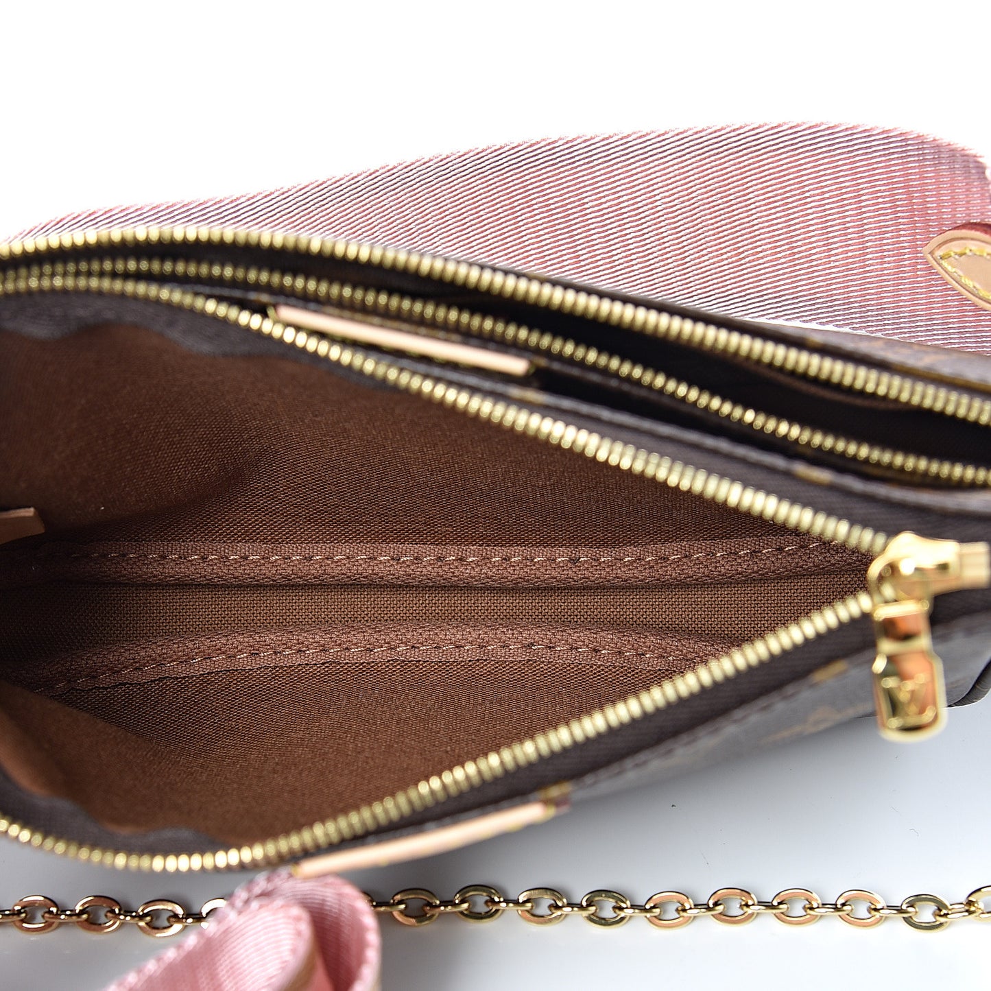 Monogram Multi Pochette Accessories Rose Clair