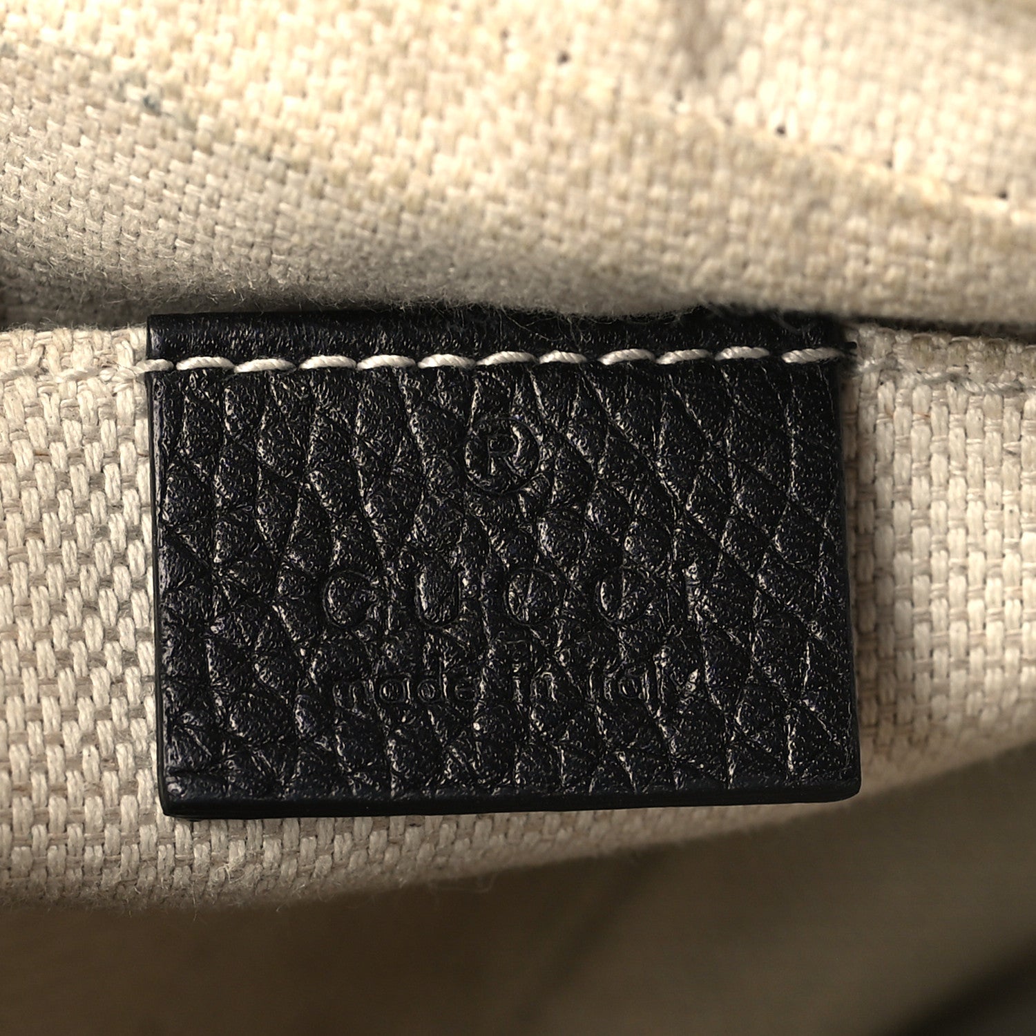 Gucci Pebbled Calfskin Small Soho Disco Bag Black 6 of 9