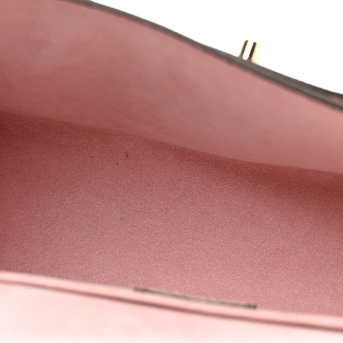 Soft Calfskin Mylockme Chain Bag BB Greige