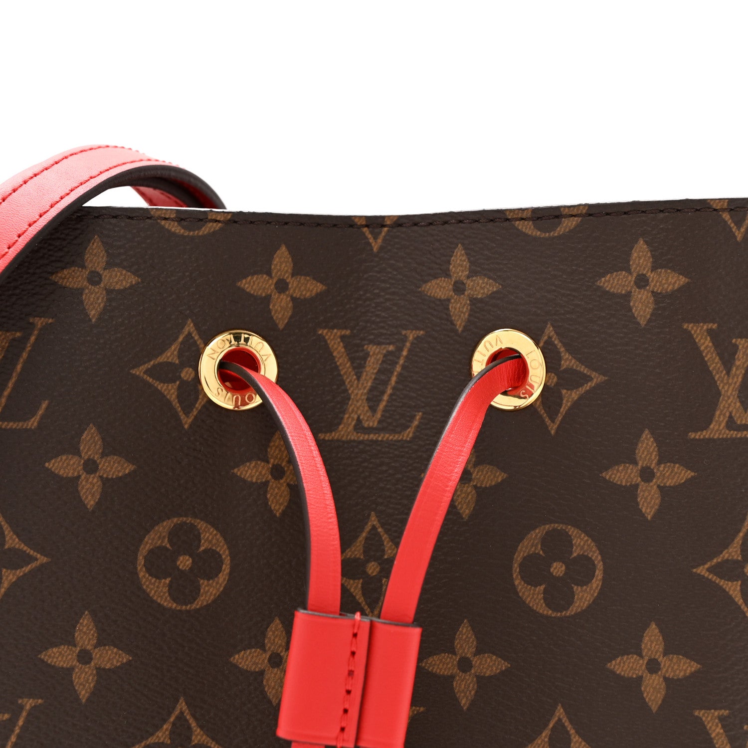 Louis Vuitton Monogram Neonoe MM Coquelicot 9 of 13