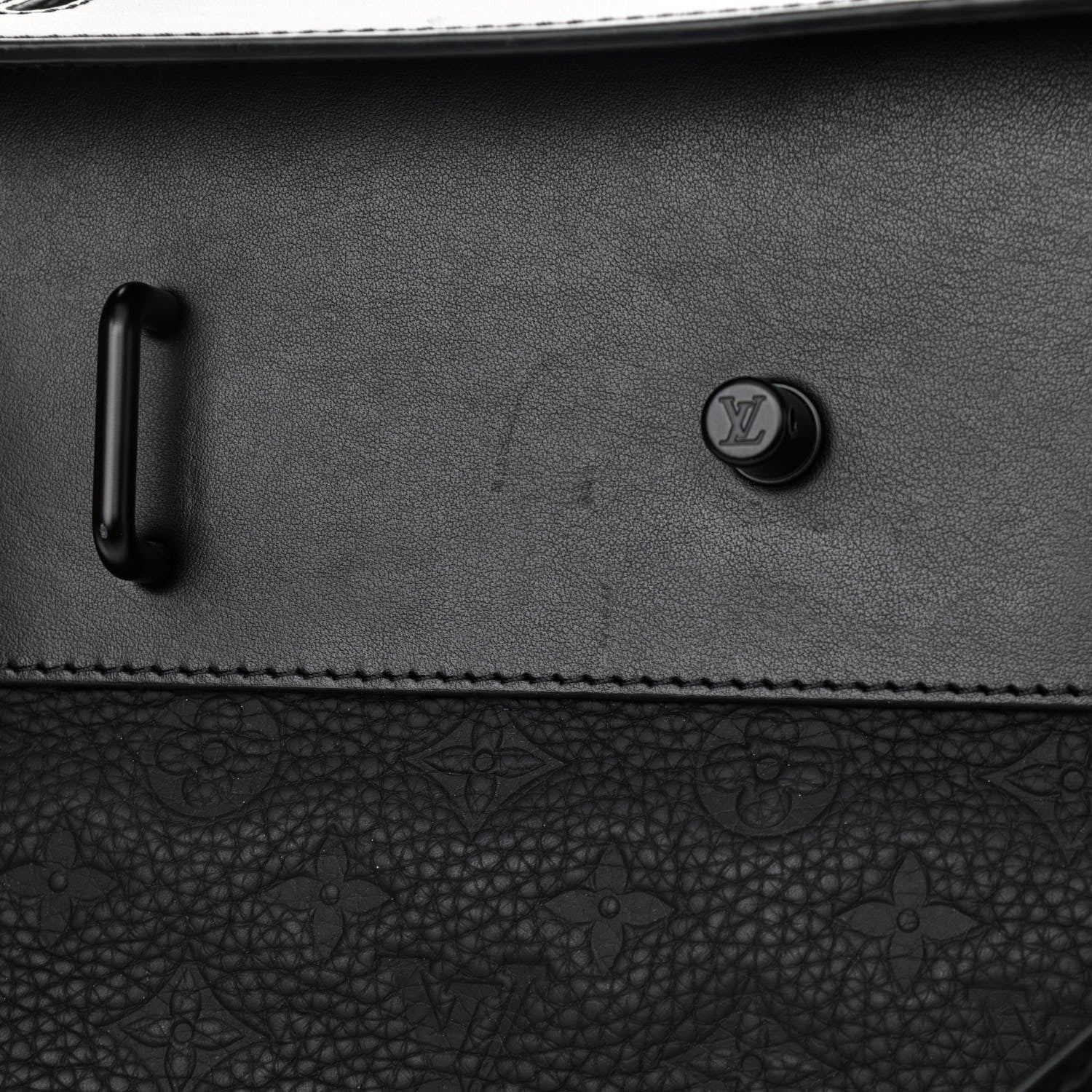 Louis Vuitton Taurillon Monogram Steamer PM Black 13 of 16