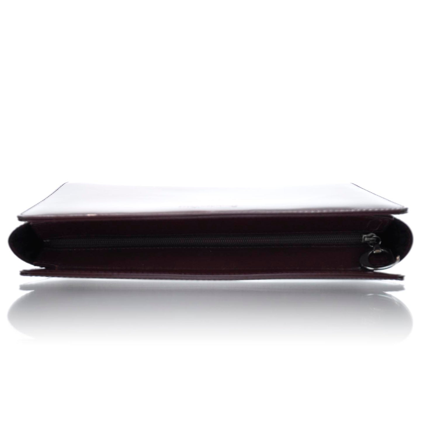 Leather Trousse Cosmetic Bag Rouge
