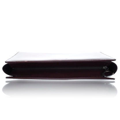 Christian Dior Leather Trousse Cosmetic Bag Rouge 3 of 11