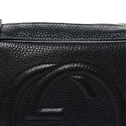 Gucci Pebbled Calfskin Small Soho Disco Bag Black 7 of 9