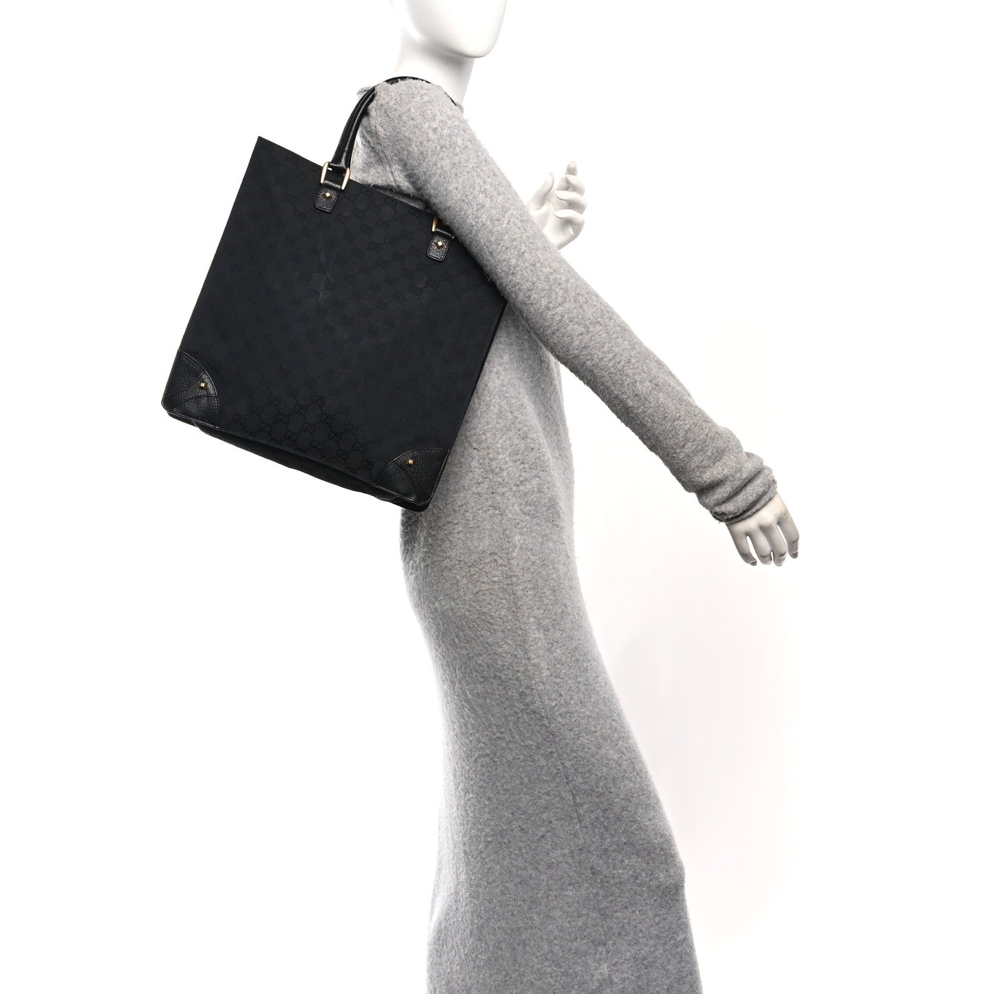 Monogram Tote Black