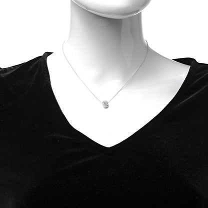 Tiffany Sterling Silver Twist Knot Pendant Necklace 2 of 6