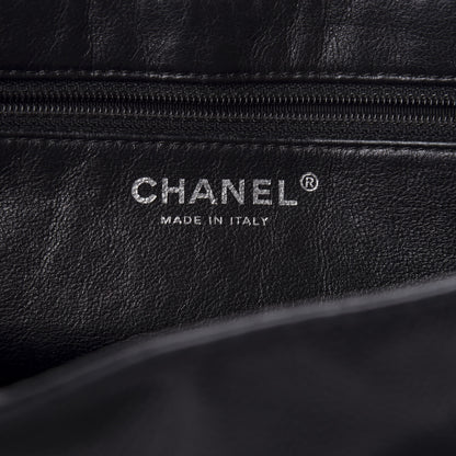 Chanel Caviar Half Moon Large Flap Black 8 of 10