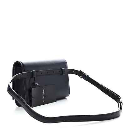 Saint Laurent Smooth Calfskin Monogram Kate Belt Bag Marine 3 of 8