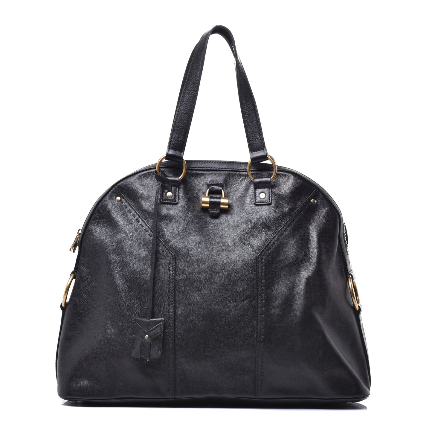 Calfskin Oversized Muse Black