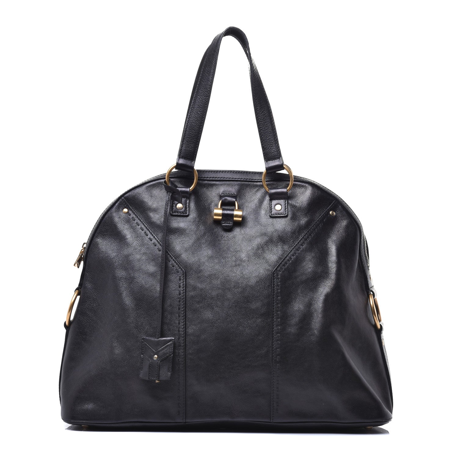 Saint Laurent Calfskin Oversized Muse Black 1 of 9
