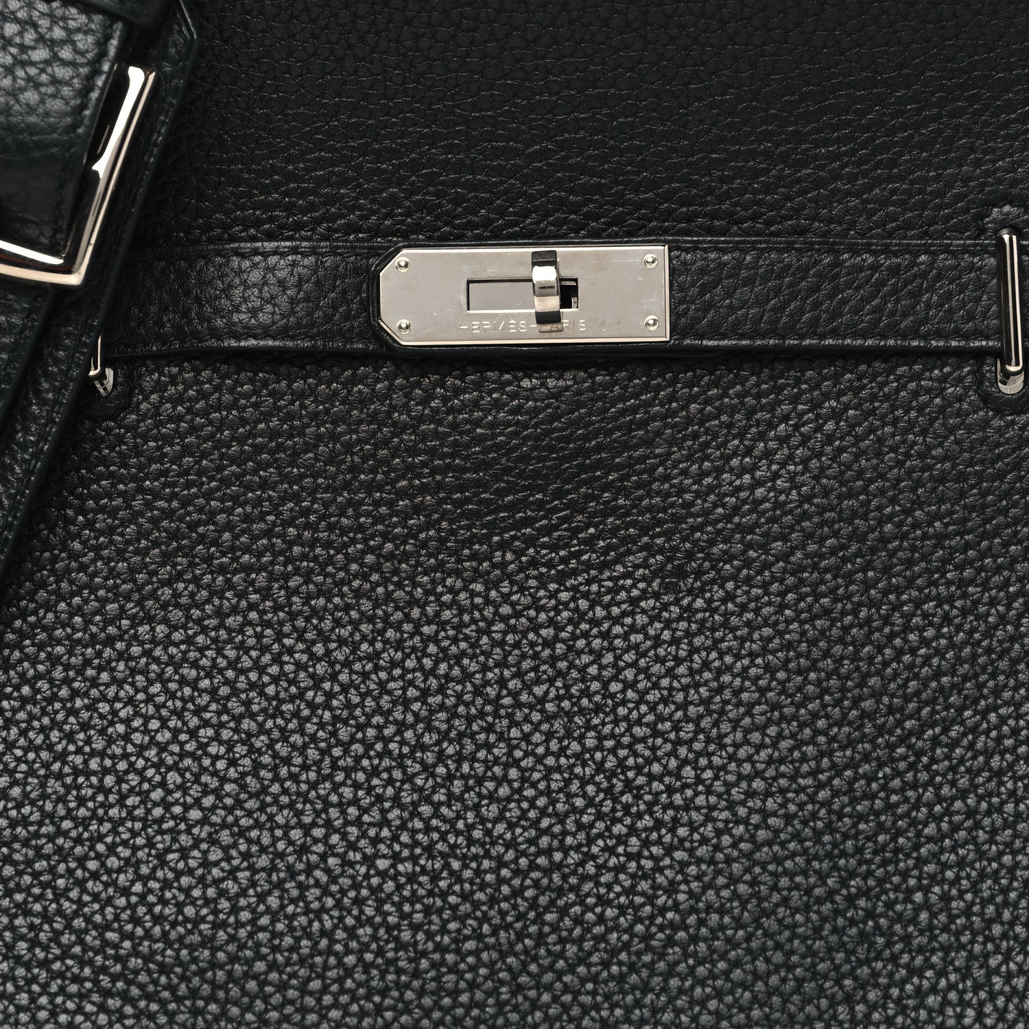 Hermes Taurillon Clemence Jypsiere 28 Black 8 of 10