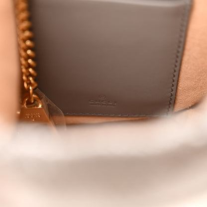 Gucci Snakeskin Mini Zumi Bucket Bag 6 of 9