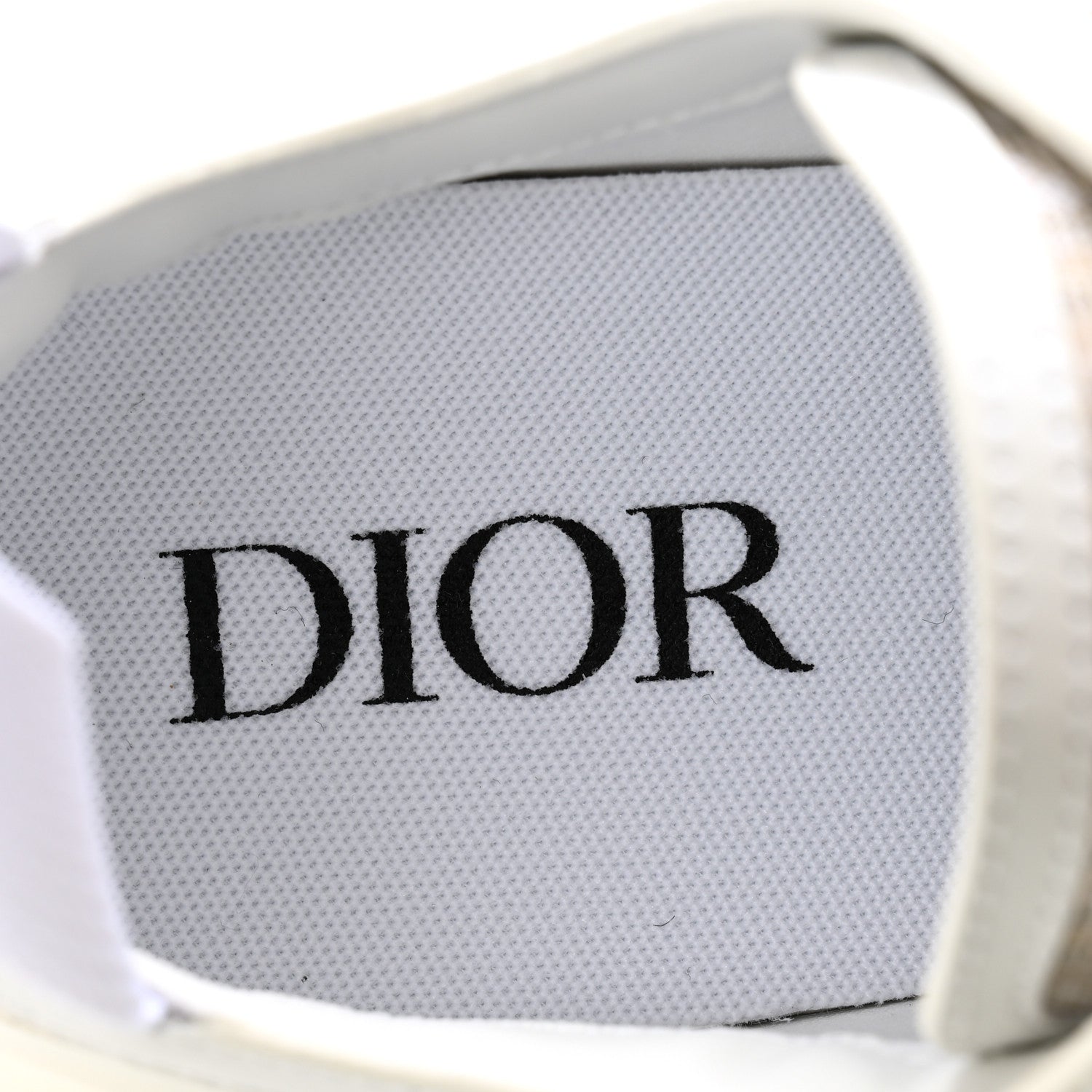 Christian Dior Jacquard Rubber Oblique Mens B28 Low Top Sneakers 42 White 6 of 10