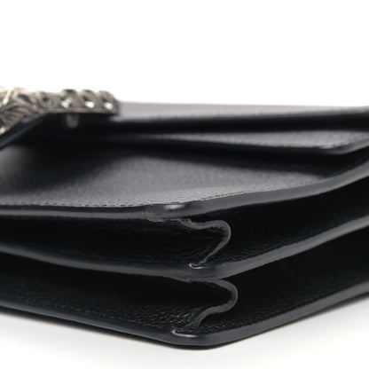 Gucci Pebbled Calfskin Small Dionysus Shoulder Bag Black 12 of 12