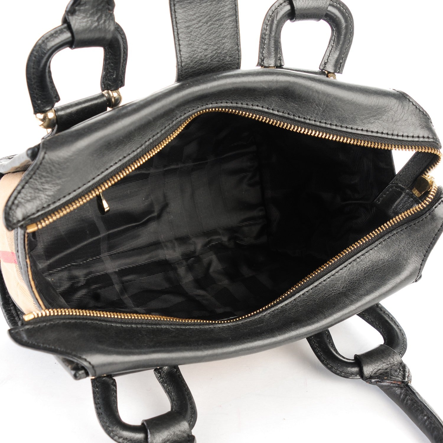 Burberry House Check Quilted Mini Manor Black 5 of 8
