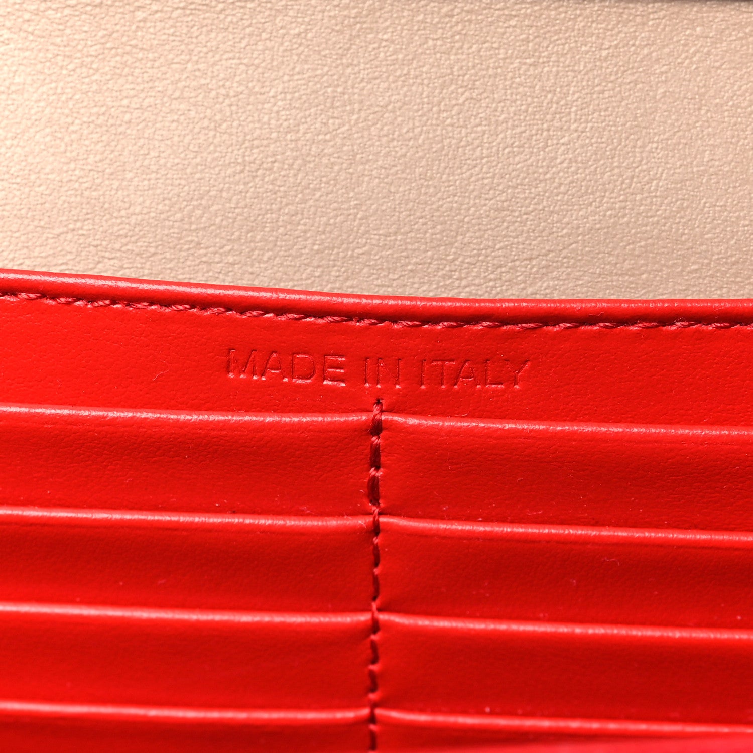 Christian Louboutin Calfskin Spikes Loubinthesky Paloma Clutch Roca 7 of 10