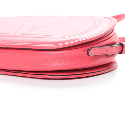 Valentino Garavani Vitello Small Logo Go Crossbody Bag Deep Rose 11 of 15