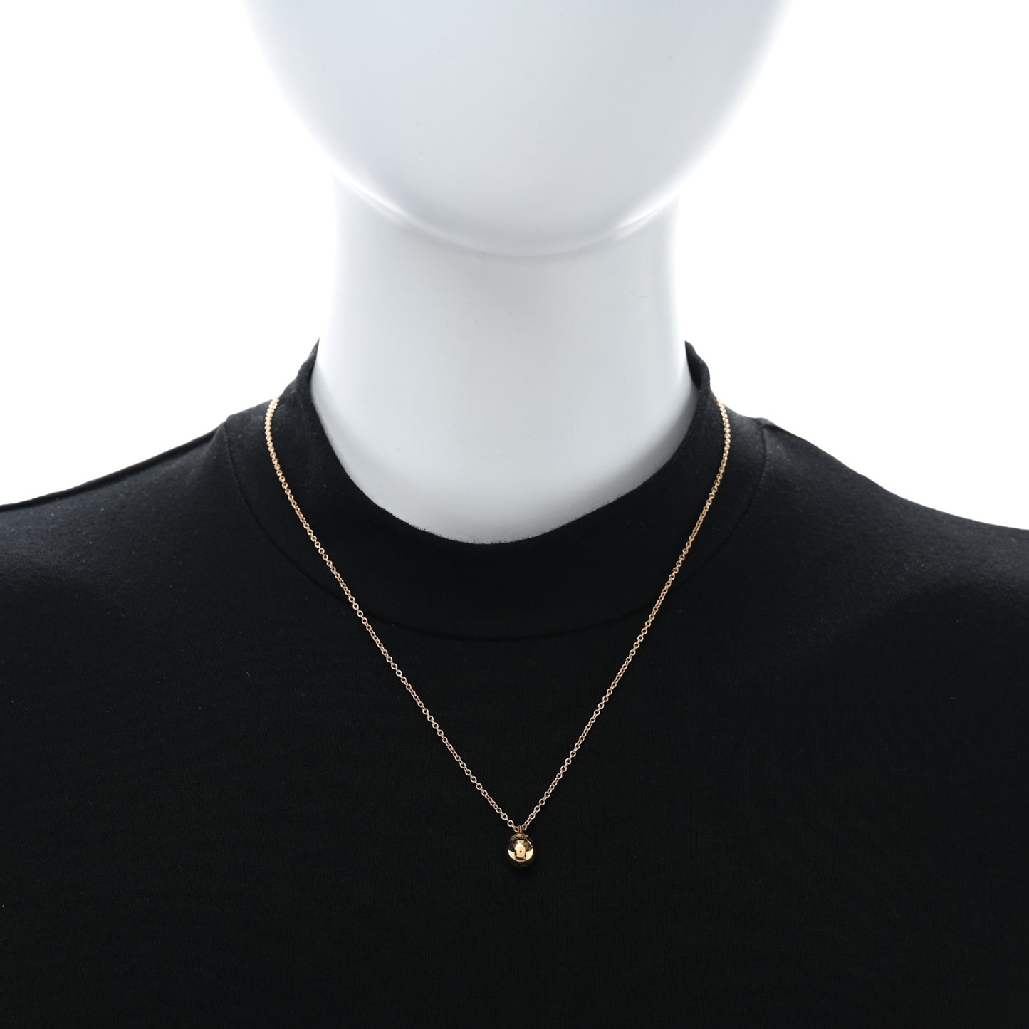 18K Rose Gold 8mm HardWear Ball Pendant Necklace
