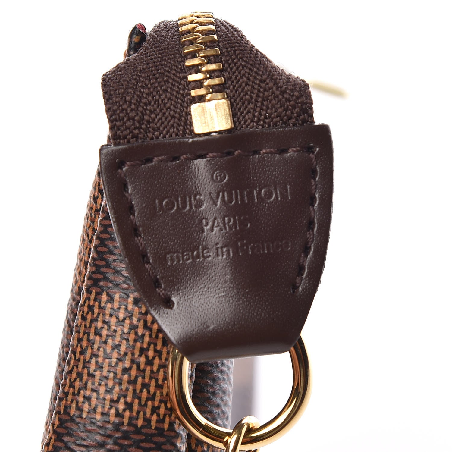 Louis Vuitton Damier Ebene Mini Pochette Accessories 6 of 11