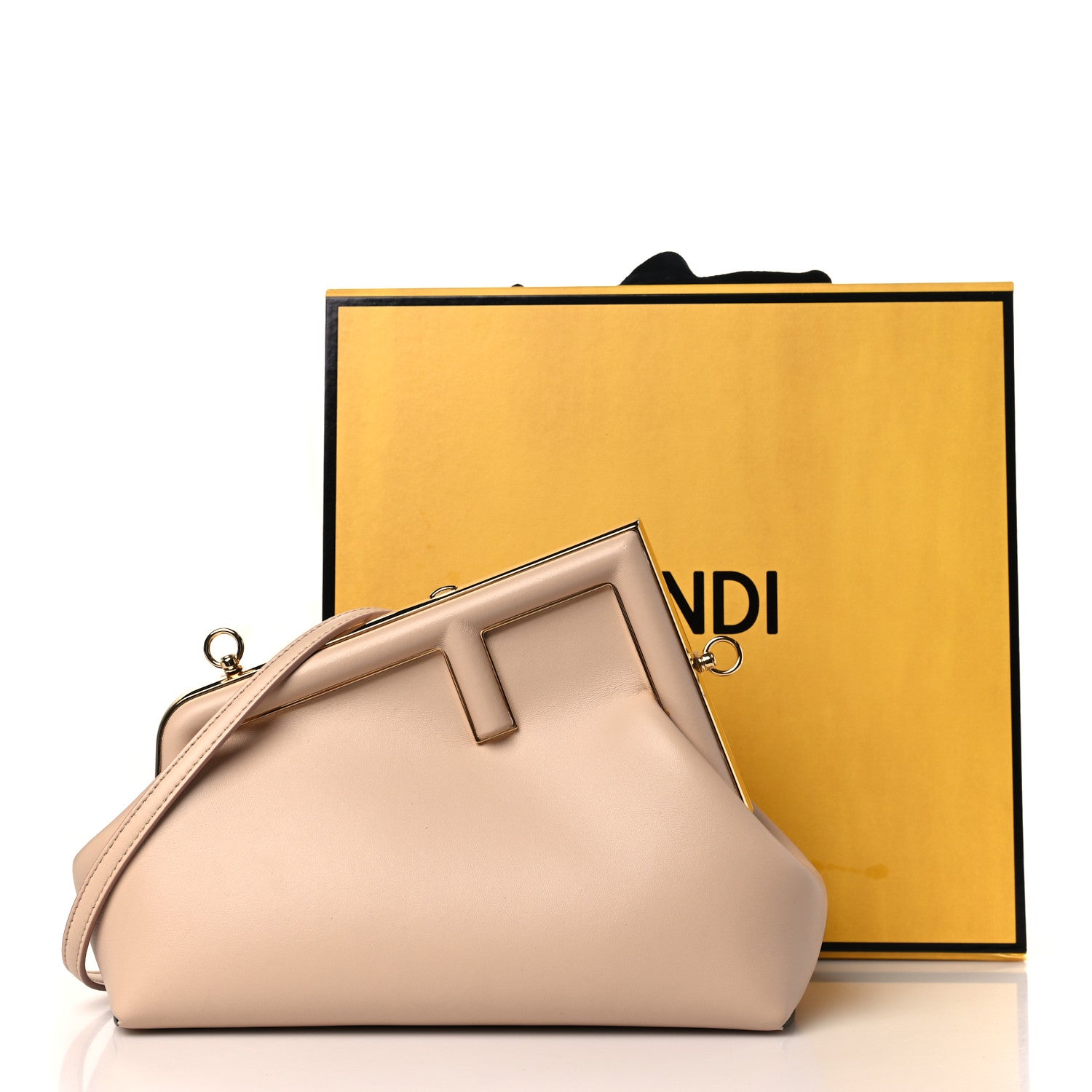 Fendi Shiny Nappa Small Fendi First Poudre 10 of 10