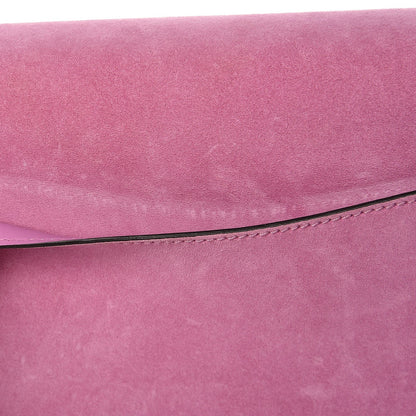 Gucci Suede Cudu Embroidered Medium Dionysus Shoulder Bag Candy Mousse Multicolor 9 of 10