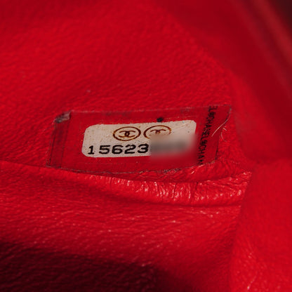 Chanel Lambskin Quilted Mini Rectangular Flap Red 7 of 8