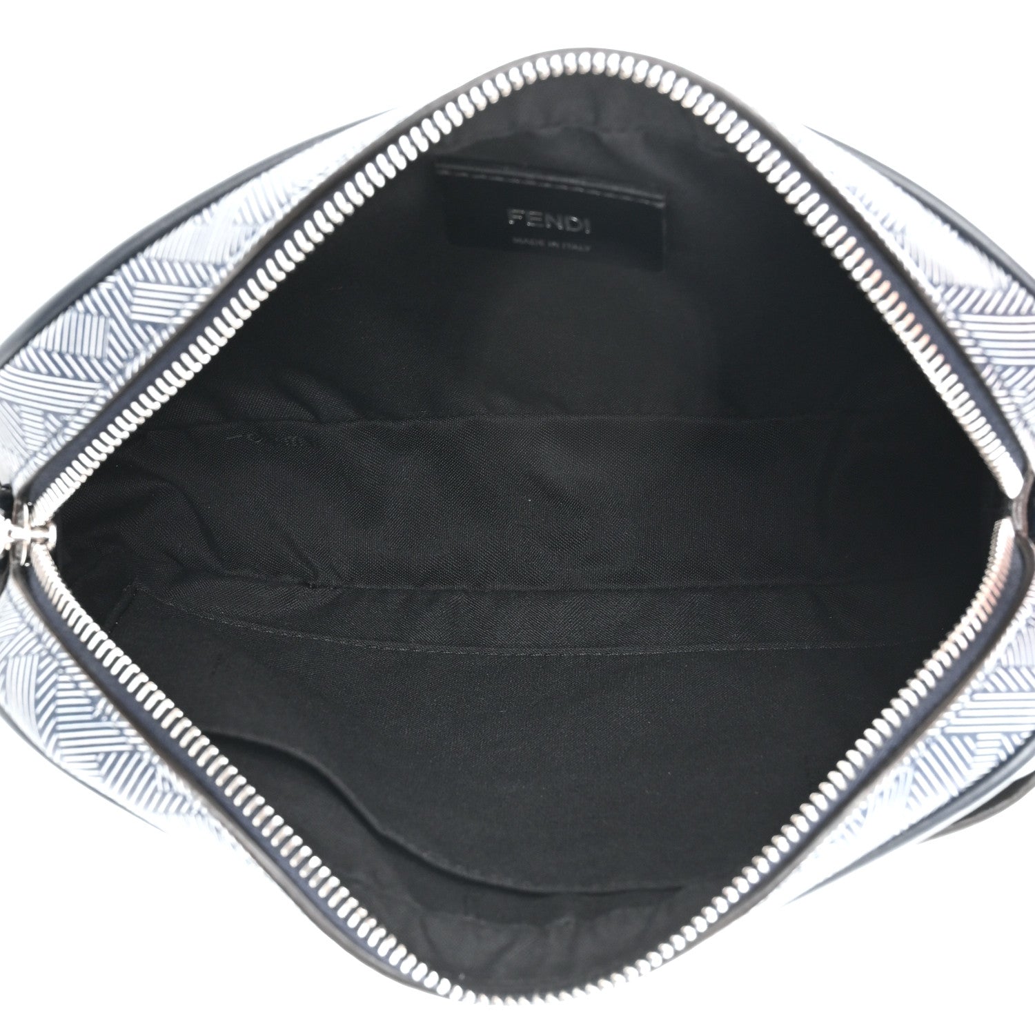 Fendi Calfskin Shadow Striped FF Logo Camera Case Multicolor 5 of 11