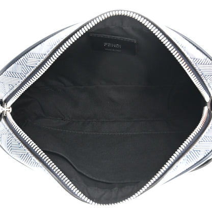Fendi Calfskin Shadow Striped FF Logo Camera Case Multicolor 5 of 11