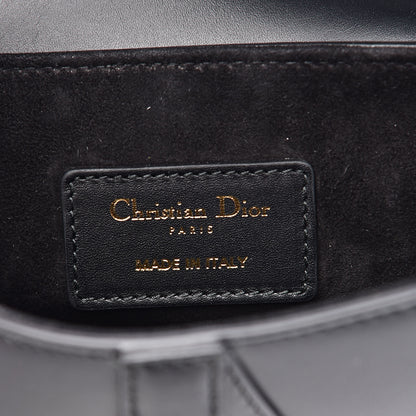 Christian Dior Calfskin Mini Saddle Bag Black 6 of 10