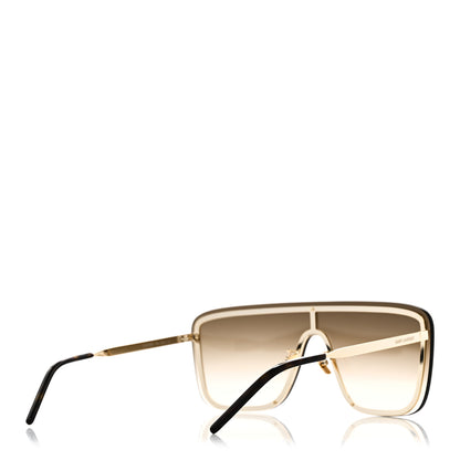 Saint Laurent SL 364 Mask Sunglasses Brown 4 of 6