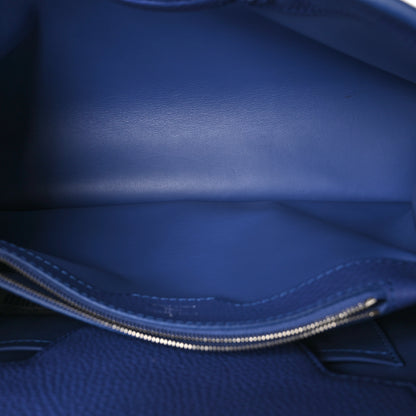 Louis Vuitton Taurillon Snakeskin Capucines MM Denim 5 of 11