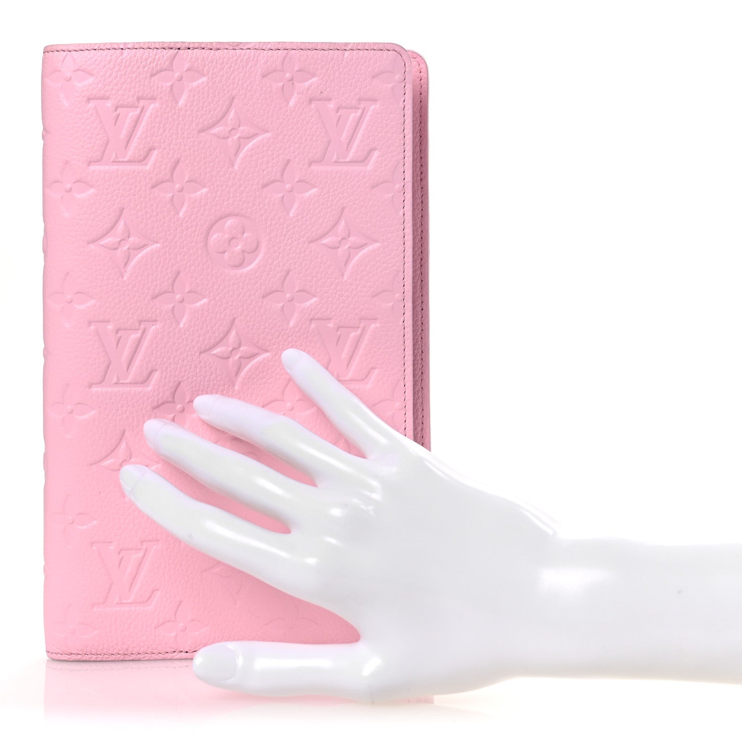Louis Vuitton Empreinte Monogram Emily Notebook Cover MM Cotton Candy 2 of 7