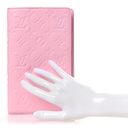 Louis Vuitton Empreinte Monogram Emily Notebook Cover MM Cotton Candy 2 of 7