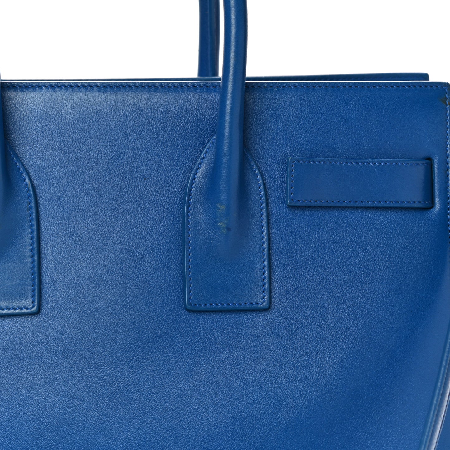 Calfskin Small Sac De Jour Blue Majorelle