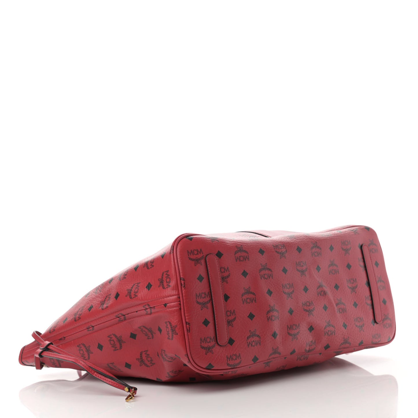 Visetos Large Liz Reversible Shopper Tote Ruby Red