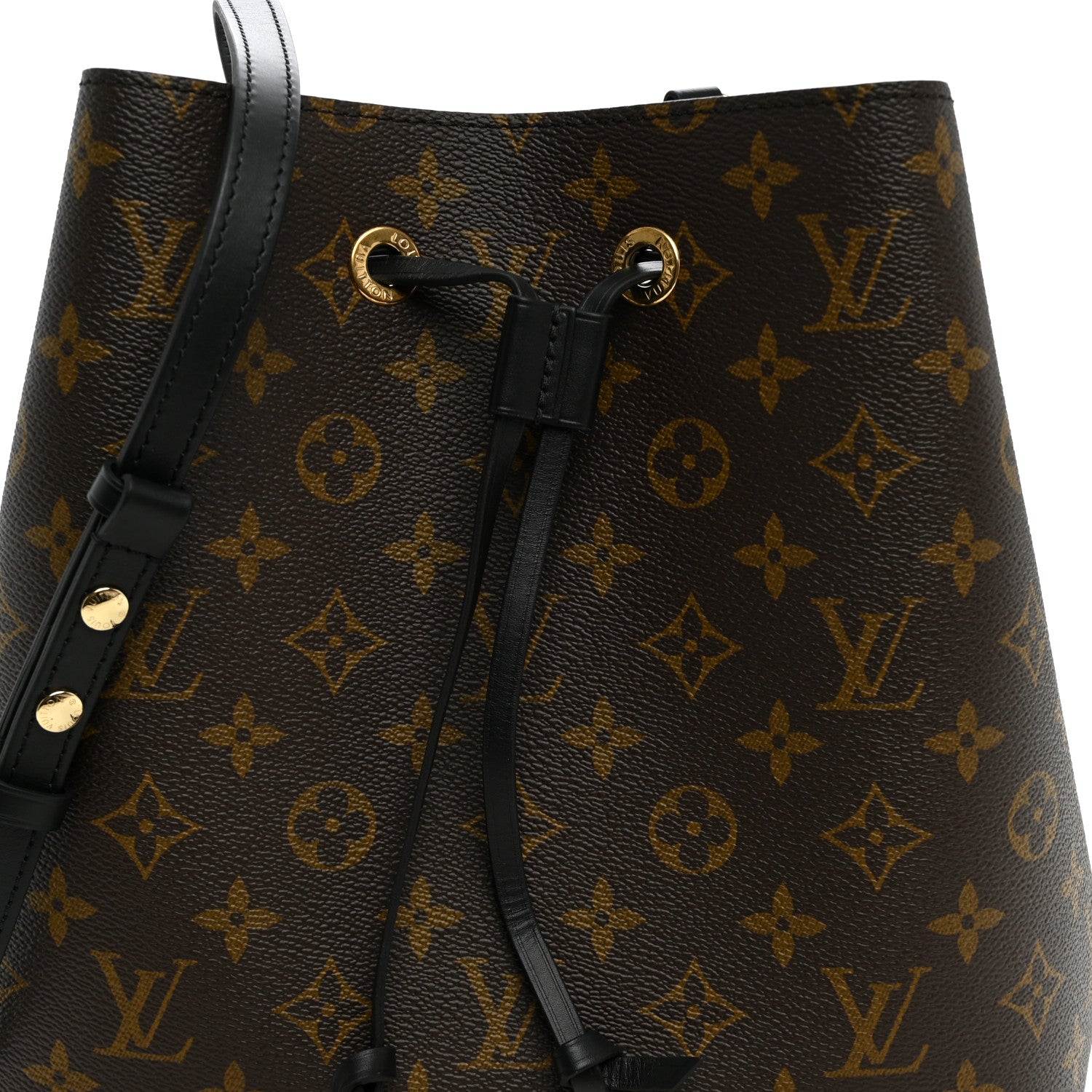 Louis Vuitton Monogram Neonoe MM Black 6 of 8